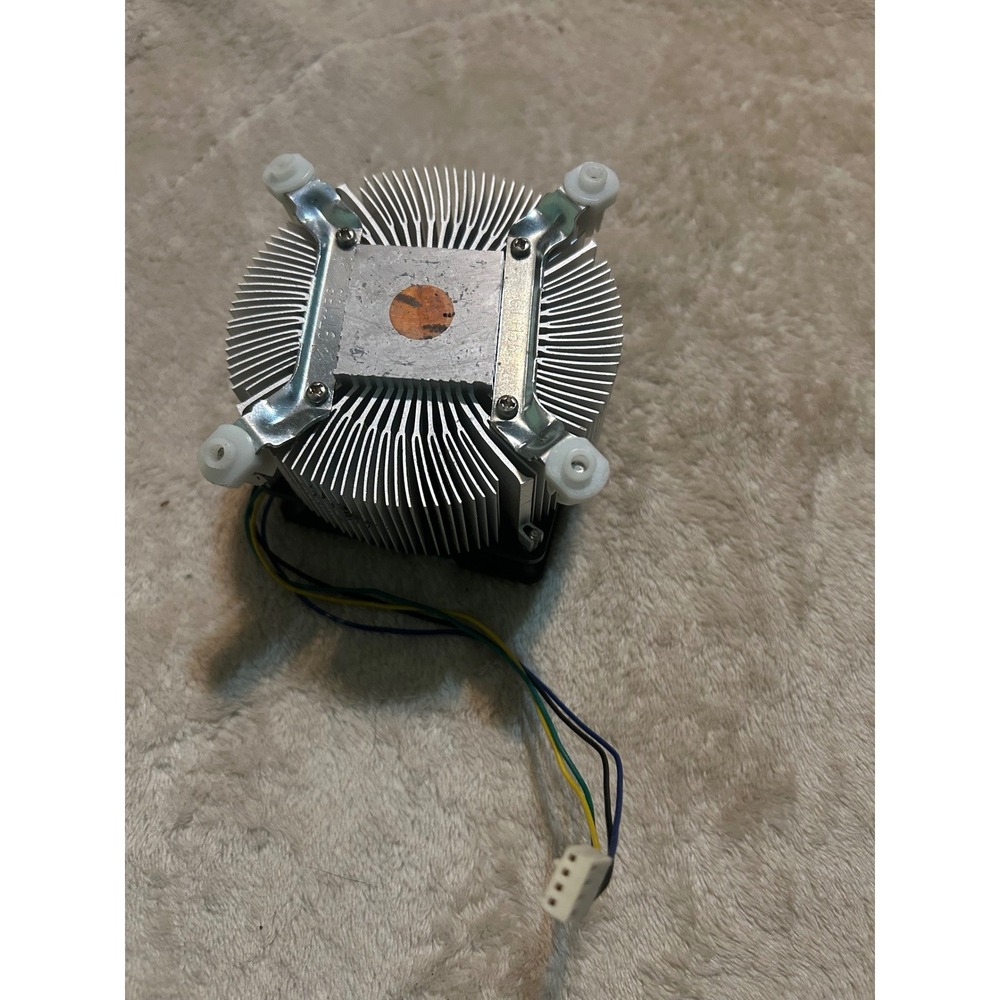 Intel LGA 1156 CPU Cooler Aluminum Heatsink Copper Core 4-Pin PWM Fan G1156